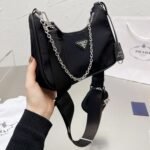 Prada Re Edition 2005 Re Nylon Black 22Cm - Image 2