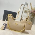 Prada Re Edition 2005 Saffiano Beige 22Cm - Image 2