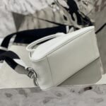 Prada Triangle Leather Bag White 25Cm - Image 3