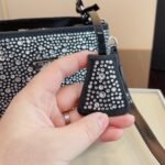 Prada Panier Satin Bag With Crystals 18Cm - Image 5