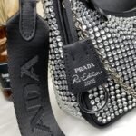 Prada Re Edition 2005 Satin With Crystals 23Cm - Image 4