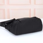 Prada Re Nylon and Saffiano Black 30Cm - Image 5