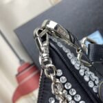 Prada Re Edition 2005 Satin With Crystals 23Cm - Image 5