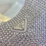 Prada Satin With Crystals White 21Cm - Image 6