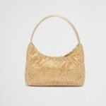 Prada Satin With Crystals Platinum 21Cm - Image 6