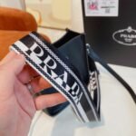 Prada Leather Shoulder Bag Black 20Cm - Image 6