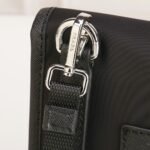 Prada Re Nylon and Saffiano Black 20Cm - Image 6