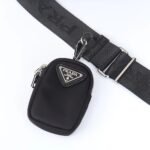 Prada Re Nylon Shoulder Bag Black 23Cm - Image 7