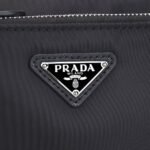 Prada Re Nylon Shoulder Bag Black 23Cm - Image 8