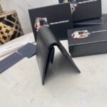 Prada Small Saffiano Leather Wallet Black 10cm 1MV021 QHH F0002 - Image 9