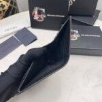 Prada Small Saffiano Leather Wallet Black 10cm 1MV021 QHH F0002 - Image 7