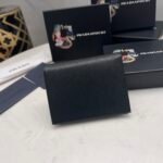 Perfect Match: Prada Saffiano Leather Double Black 25Cm X Prada Small Saffiano Leather Wallet Black 10cm - Image 9