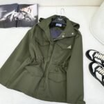 Prada Hooded Windbreaker Green - Image 3