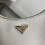Prada Re-Edition Saffiano White 22cm - Image 5