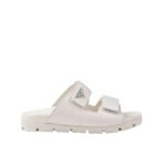 Prada Leather Strap Sandals White
