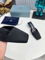 Prada Leather Mules Black - Image 5