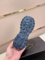 Prada Sport Sneaker Curved Line Blue And Beige - Image 9