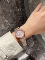 Rolex Datejust Diamond In Rose Gold With Pink Dial 31Mm - Image 4