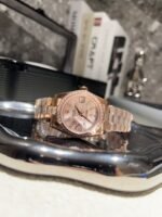 Rolex Datejust Diamond In Rose Gold With Pink Dial 31Mm - Image 2