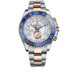 Rolex Oyster Yacht Master Ii 44Mm With Gold And Silver Strap 116681