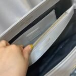 Saint Laurent Loulou Medium Chain Bag In Matelasse Y Leather Gray - Image 8