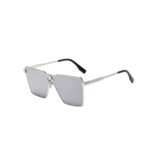 Louis Vuitton Cyclone Metal Sunglasses Silver Hardware In Silver