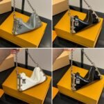 Louis Vuitton Slim Trunk Bag White 23Cm - Image 3