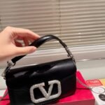 Valentino Locò Small Jewel Logo Black 20Cm 3W2B0K53Cwr249 - Image 6