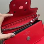 Valentino Locò Small Shoulder Bag In Red - Image 5