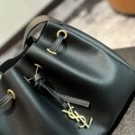 Saint Laurent Paris VII Small Hobo Black 31cm 796626AADUU1000 - Image 6