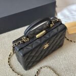 Chanel Small Box Bag Black 20Cm As5167 B18186 94305 - Image 6
