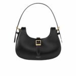 Saint Laurent Le Fermoir Hobo Bag Black 24Cm