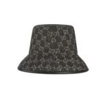 Gucci Gg Supreme Denim Bucket Hat Black