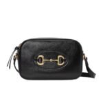 Gucci Horsebit 1955 Mini Shoulder Bag Black 18Cm 760196 1Aaqd 1000