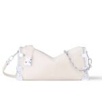 Louis Vuitton Slim Trunk Bag White 23Cm