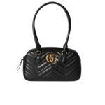 Gucci Marmont Small Top Handle Bag Black 25Cm 795199 Aabzb 1000