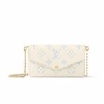 Louis Vuitton Félicie Pochette Bag Candy Blue 21Cm M83025