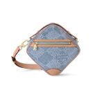 Louis Vuitton Chess Messenger Damier Denim Blue 20Cm N40706