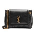 Saint Laurent Mini Nolita In Black 18Cm 6727381El071000