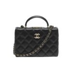Chanel Small Box Bag Black 20Cm As5167 B18186 94305