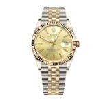 Rolex Datejust Jubilee Champagne Gold 36Mm