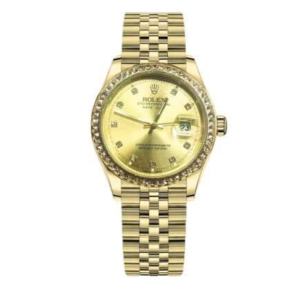 Rolex Man Datejust Gold 37Mm 179138