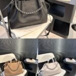 Louis Vuitton Bella Tote Bag Mahina In White And Blue 32cm M11733 - Image 3