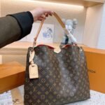 Louis Vuitton Graceful Pm Monogram Canvas Red 35Cm - Image 10