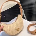 Prada Arqué Crochet Shoulder Bag Natural 22cm 1BC194 2M2T F0018 V OUO - Image 8