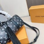 Louis Vuitton Keepall Bandoulière 25 Monogram Black 25Cm M11595 - Image 5