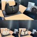 Saint Laurent Le Fermoir Hobo Bag Black 24Cm - Image 3