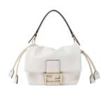 Fendi Mamma Baguette Medium White 18Cm 8Bs105Abvef0K7E
