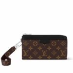 Louis Vuitton Zippy Dragonne Wallet Brown 19Cm M69407
