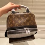 Louis Vuitton Discovery PM Backpack Macassar Monogram Brown 40Cm M46684 - Image 4
